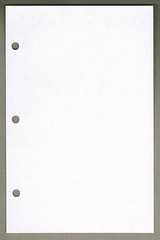 Linco Unruled Filler Paper 5.5″ x 8.5″ White 3-holes, 24lb 100 Sheets SMF-000-24