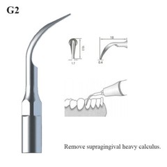5 pcs Dental Ultrasonic piezo scaler Tips Fit EMS WOODPECKER G P Scaling Perio