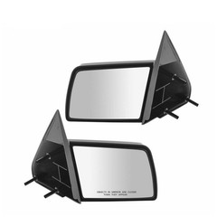 Pair Paint to Match Manual Side Mirrors 88-99 Chevy GMC C/K Tahoe Suburban
