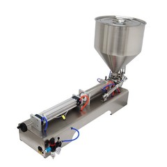 100-1000ml Paste Liquid Filling Mixing Machine for Shampoo Honey Single Nozzle