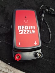 Red Sizzle Electric Fence Energizer 1.2 J 5m