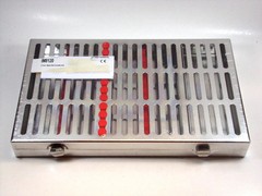 12 Instruments Cassette Red 6.5″ x 10.5″ x 1.25″ IM8120 HU FRIEDY