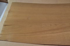 Teak Raw Wood Veneer Sheet 15.5 x 34 inches 1/42nd 42083-76