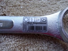 Combination Wrench, 55 mm, Metric, 12 Pt. @dL