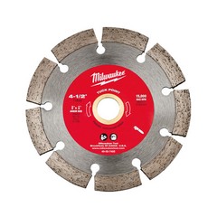 Milwaukee 49-93-7405 4-1/2 in. Tuck Point Segmented Saw Blade – IN STOCK