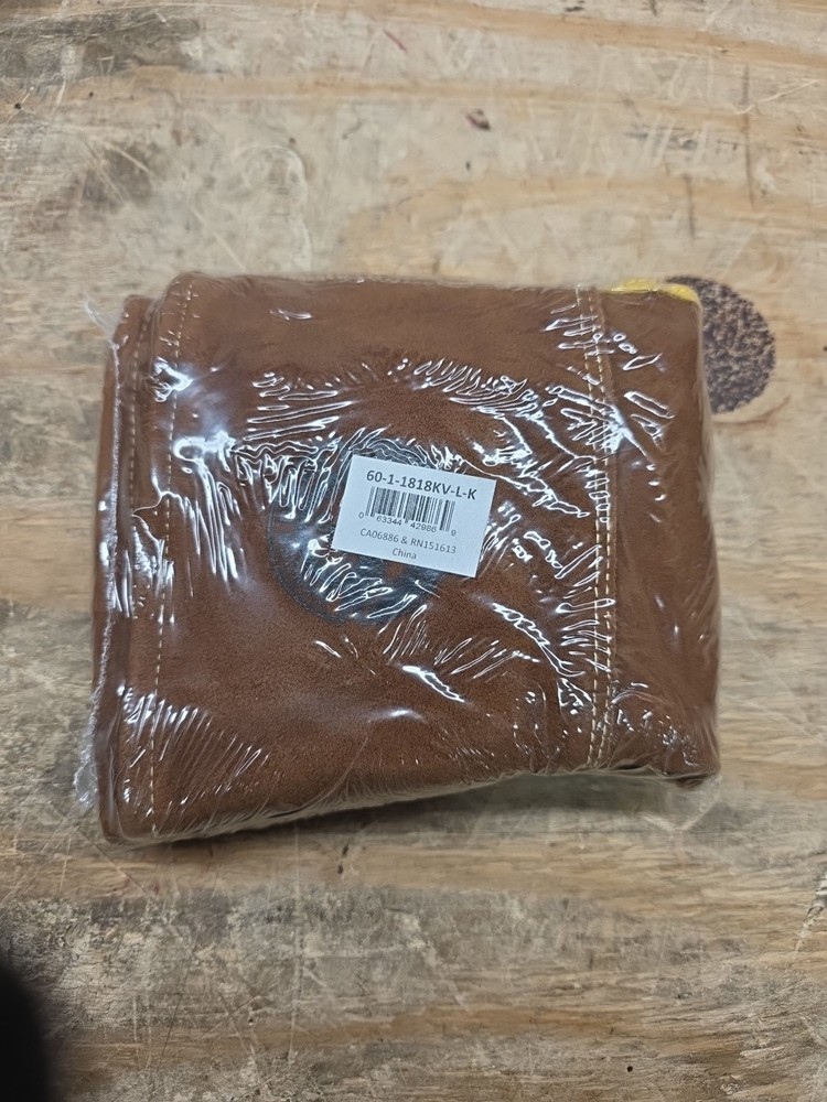 Welding Gloves: Wing Thumb, Premium, Brown Cowhide, GANDER 60-1-1818KV-L-K, 1 PR