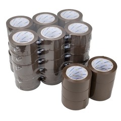 36 RLS Brown Carton Sealing Packing Tape 2″ x 110 Yards 1.75Mil Tan Packing Tape