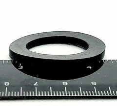 1″ ID Rubber Flat Washers 1 1/2″ OD 1/8″ Thick Spacer Gasket Damper High Quality
