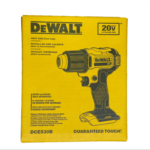DEWALT DCE530B 20V MAX Cordless Heat Gun Tool Only BRAND NEW IN BOX