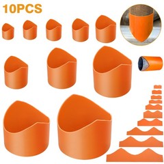 10x Pipe Saddle Template Cutting Guide 3/4″-8″ for Welding Miter Cut Pipe Layout