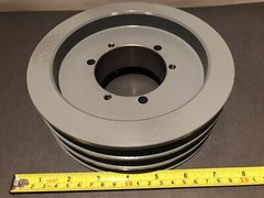TB Wood’s 703B 1/2″ To 2-1/2″ Quick Detachable Bushed Bore 3 Groove 7.35 In Od