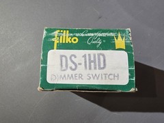 FILKO DS-1HD Heavy Duty Floor Mounted Dimmer Switch (NOS)