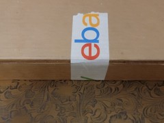 6 Roll Genuine Official EBAY Packaging Tape Color Logo 2” x 75” Yard त