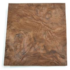 Walnut Burl Raw Wood Veneer Sheet 10 x 10.5 inches 1/42nd thick 4671-85