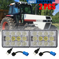 LED Front headlights For Case Tractors 1294 1394 1494 1594 2094 2294 2394 2594