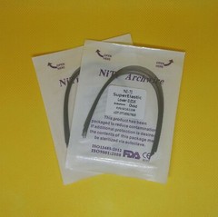 10Pcs/Pack Dental Super Elastic NITI Arch Wires Orthodontic Round Ovoid Form