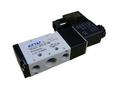 4V210-08 5 Way 2 Pos Pneumatic Solenoid Valve 110V 12V 24V AC DC Double Acting