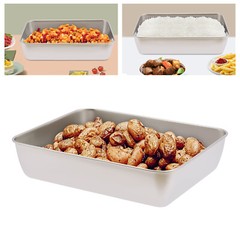 Baking Sheet Rectangular Cake Pan Restaurants Stainless Steel Lasagna Pan Home