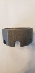 1 1/2-12 Astm A563 GR-A Slotted Hex Nut , Castle Nut