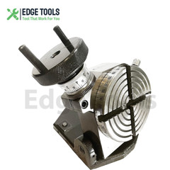 4″100mm Tilting Rotary Table With M6 Clamp Kit for Milling Machine USA EDGETOOLS