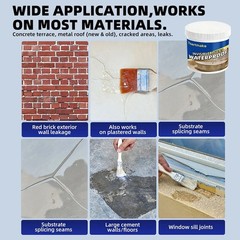 Super Invisible Transparent Waterproof Sealant, Nano Leak-Proof Coating, Crystal