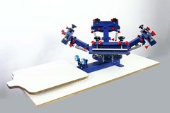 4 Color 1Station Screen Printing Kit Flash Dryer Exposure Unit Shirt Printing