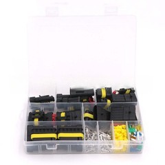 Car Truck Boat 1-6 Pin Waterproof Electrical Connectors Kit with Terminals Seals