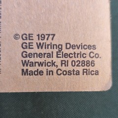 Vintage 1977 GE FS-4 Fluorescent Starters 2 Pack Sealed NOS Made in Costa Rica