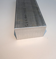 1-1/4″ X 2″ ALUMINUM 6061 FLAT BAR 6″ long Extruded Mill Stock T6511 CNC