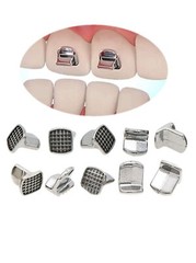 20Pcs Dental Orthodontic MIM Bite Turbos Tongue Tamers Monoblock Bondable Hinge