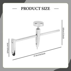 Drywall Circle Cutter Adjustable Pivot Point Comfort Grip Plasterboard Saw