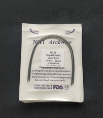 50 Packs Dental Orthodontic Super Elastic NITI Arch Wires Round Natural Form