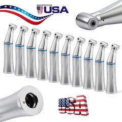 NSK Style Dental Inner Water Spray Push Button Contra Angle Low Speed Handpiece