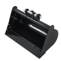 Plain Bucket Attachment for 0.8ton-1ton 1.5ton Mini Excavator Digger 600mm