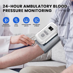 SHIP From USA CONTEC ABPM70 Blood Pressure Monitor Upper Arm NIBP Holter Machine