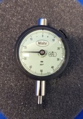 Mahr 2011141 Dial Indicator, 0 To 0.250 In, 0-50-0