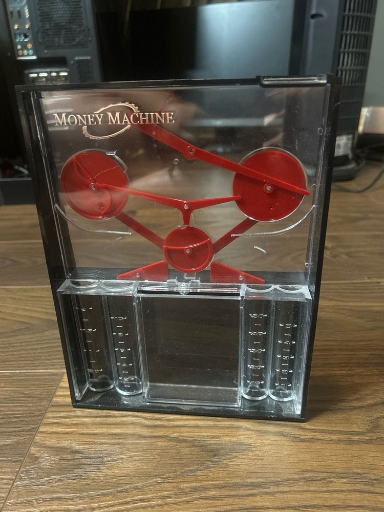 Vintage Mag-Nif Money Machine Coin Sorter and Bank -Flawed