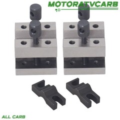ALL-CARB 1-3/8″ ×1-3/8″ × 1-3/16″ V Block & Clamp Set 19/32″ ACCURACY 0.0002″