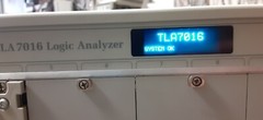 Tek 8 GHz Logic Analyzer 136 Chan. P6960 Probes TESTED! TLA7016, TLA7AA4, P6980