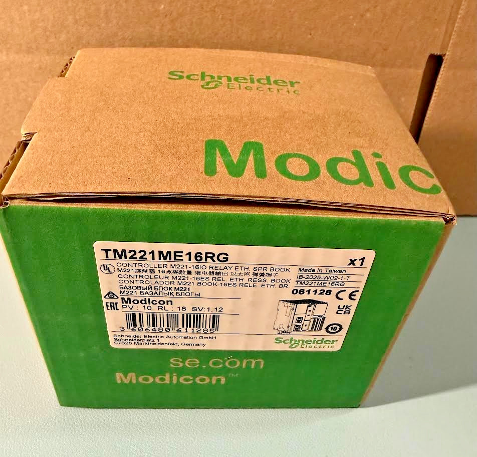Schneider Electric TM221ME16RG Modicon M221 PLC Controller New Ships from US