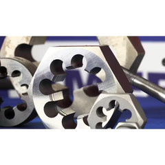 5/8 In.-11 Carbon Steel Left Hand Hex Re-Threading Die