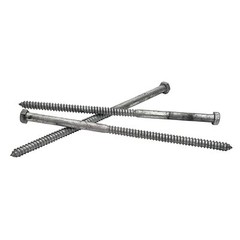 1/2″ x 12″ Lag Bolt Screws | Hex Head | Hot Dip Galvanized | 10pcs Box