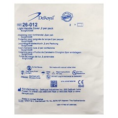 *2-Pieces* DeRoyal SurgiClick Light Handle Cover 2 Per Pack Sterile 26-012