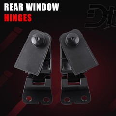 Rear Window Hinge Set Left & Right Tailgate Liftgate Glass Hinge Compatible