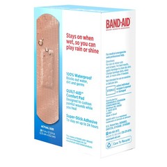 Band-Aid Brand Water Block Waterproof Tough Adhesive 20 Count (Pack of 1)