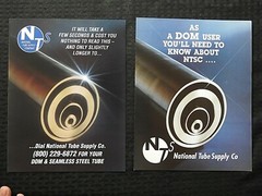 1992 NTS NATIONAL TUBE SUPPLY CO HAMMOND IN SALES LITERATURE TRISH KELLEY MINTY