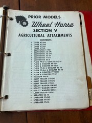 1958-1964 Wheel Horse Dealer Service Manual & Parts Catalog RJ58 701 702 854 603