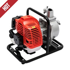 1″ 2-Stroke 1.7HP Gas-Powered Gasoline Water Pump Semi-Trash Water Transfer Pump