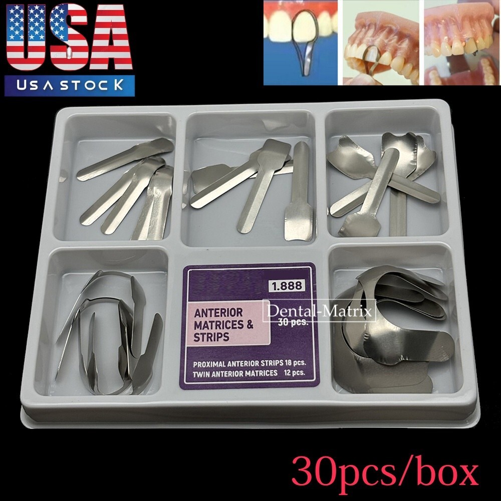 Dental Proximal Anterior Strips Sectional Matrices Matrix Bands TOR VM 1.888