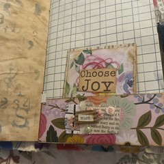 Junk Journal Handmade with pockets, belly bands, tucks journal cards, tags